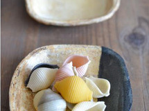豆皿　きせと釉　ライン（2枚1set）