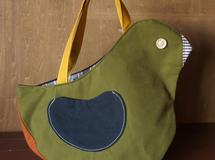 鳥さんバッグ Large　カラフルミックス