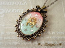 「＊+.Romantic.+＊」ユニコーンネックレス