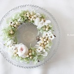 dress wreath mini...rose.×lg.
