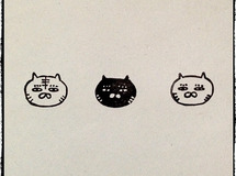 【試作品】ブサねこはんこ